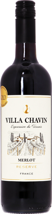 ヴィラ シャヴァン（ヴィラ シャバン） メルロー レゼルヴァ 2019 750ml 赤ワイン フランス | プレジャーワイン